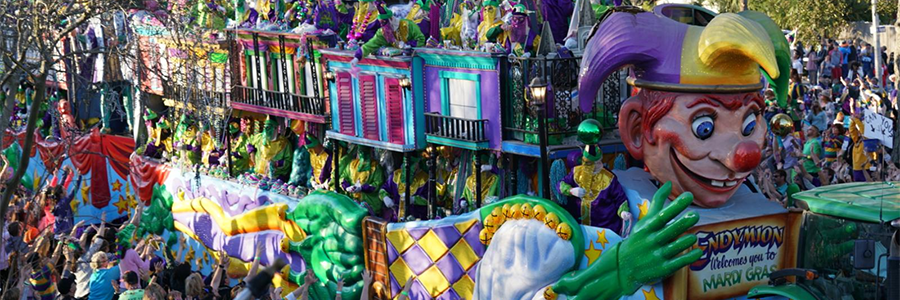 New Orleans: Mardi Gras - Credit: neworleans.com